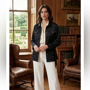 Madewell Double-Faced Satin Safari Jacket
$188